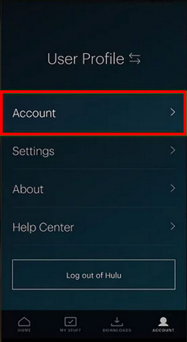 cancel hulu subscription on android phone