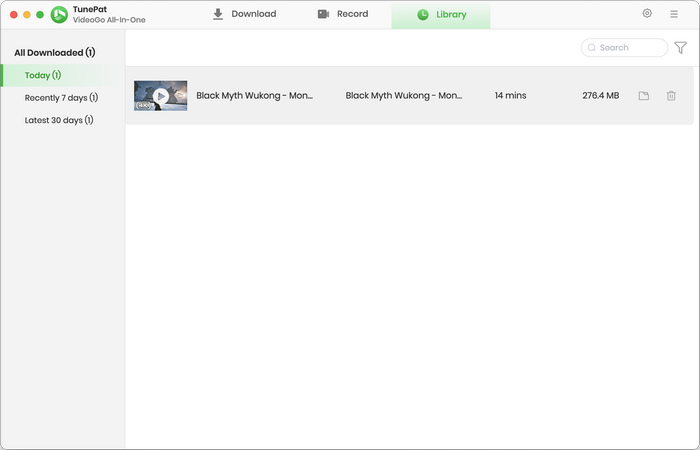 check download history