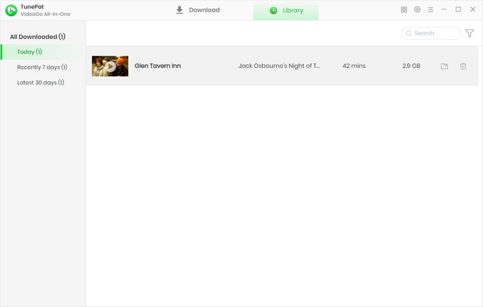check downloaded discovery plus video